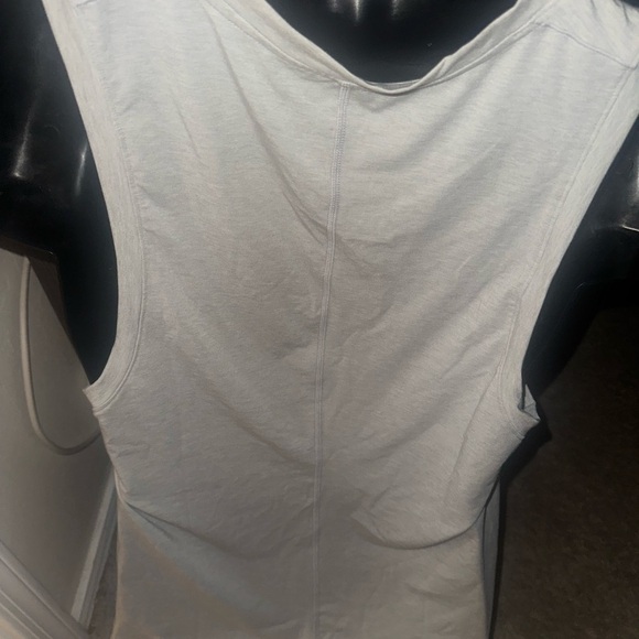 Men’s new dri fit Nike yoga tank top shirt size S small grey - Picture 2 of 4
